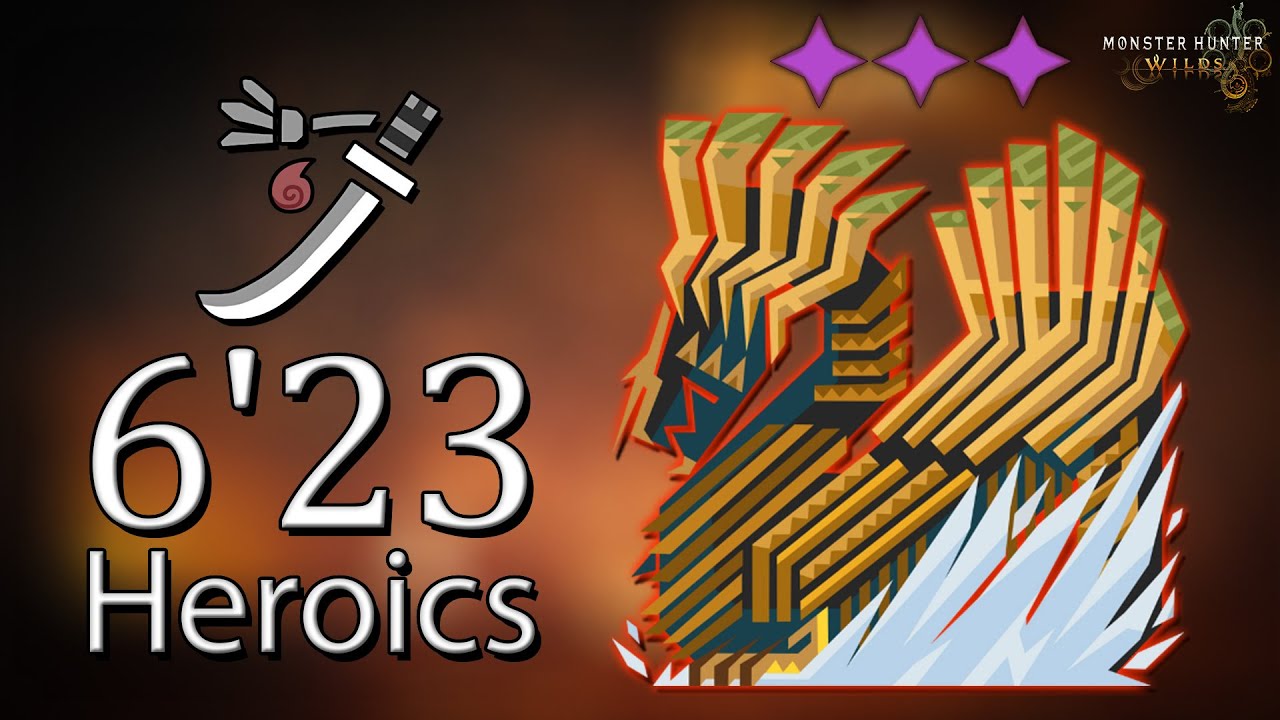 Arch Tempered Jin Dahaad vs Heroics Longsword | MHWilds