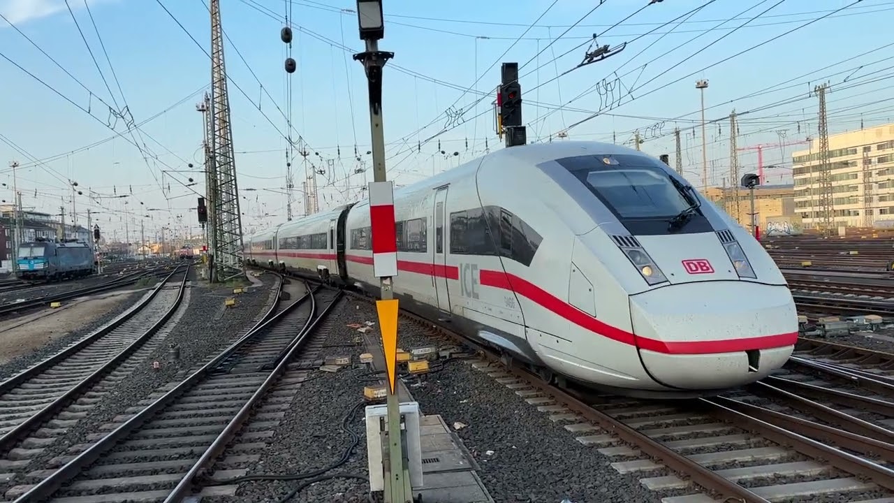 Wildes treiben auf Frankfurter hbf Gleisen 