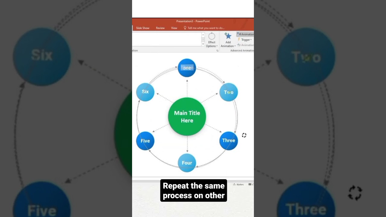 PowerPoint Circle motion path animation Part 2🔥