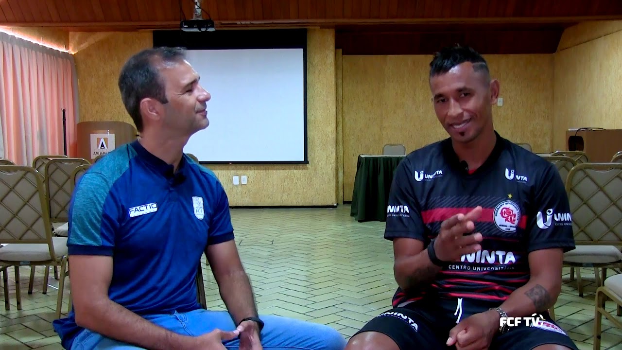 FCF TV Entrevista Ciel sobre Emirados Árabes, Deus, Ceará, Everton Ribeiro, Superação e Guarany