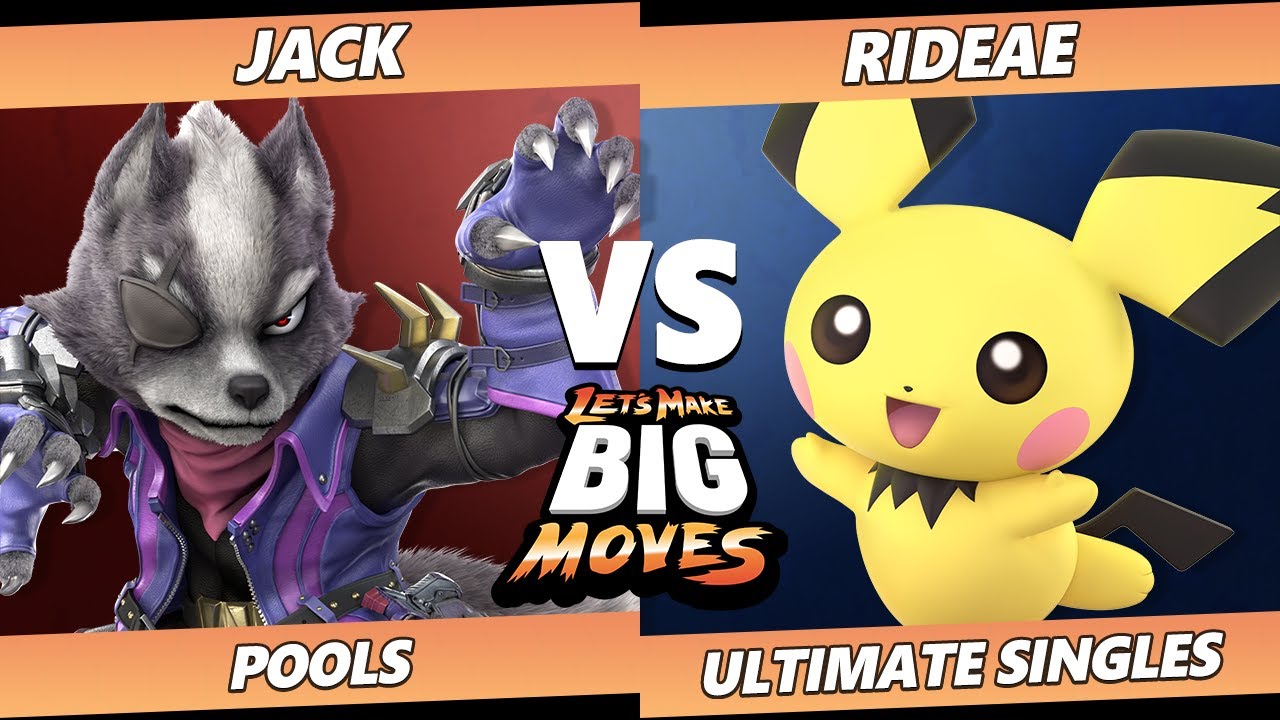 LMBM 2022 - Jack (Wolf) Vs. Rideae (Pichu) SSBU Ultimate Tournament
