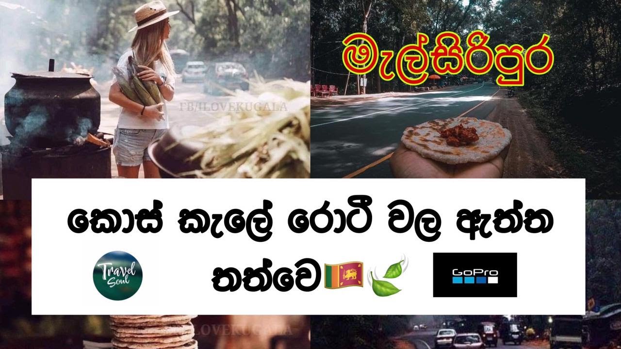 මැල්සිරිපුර කොස් කැලේ රොටී වල ඇත්ත තත්වෙ..😋 Melsiripura koskale Roti