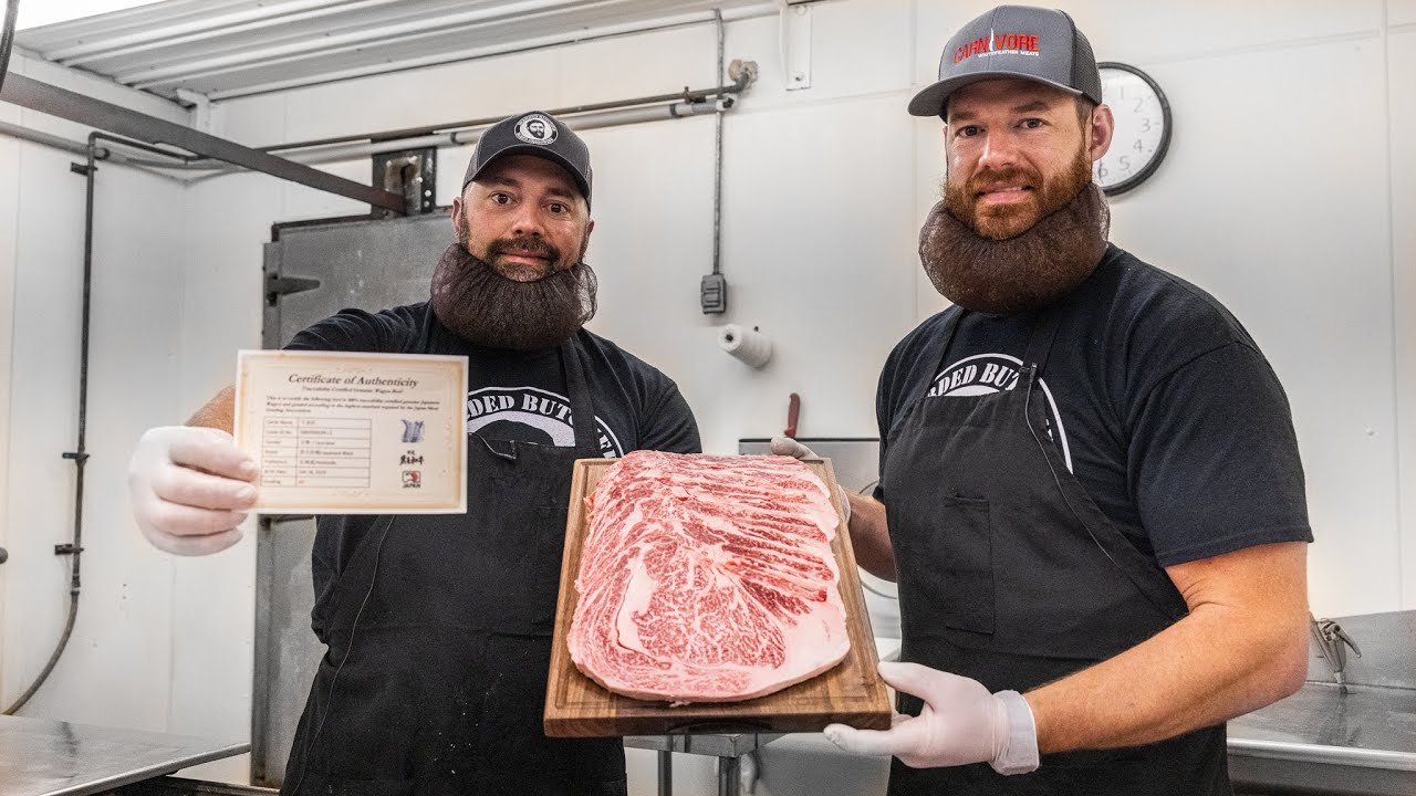 Японская говядина Вагю/Кобе A5 (самые дорогие стейки в мире) | The Bearded Butchers