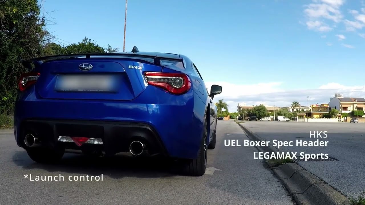 Sound test and review! Subaru BRZ HKS Boxer Spec UEL header, Front pipe, LEGAMAX Sports