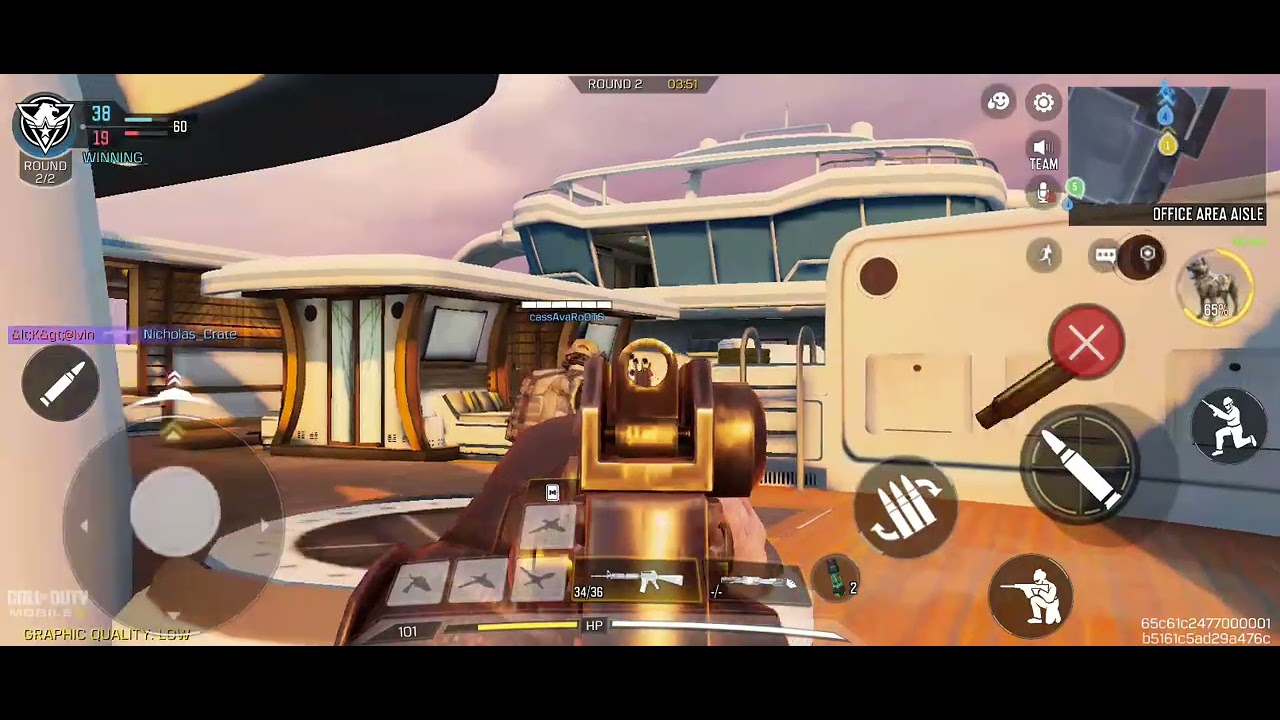 Call Of Duty Mobile: Ranked Match Frontline MVP with M16 and Demir - Luke DonnyasMattDB #codmobile 