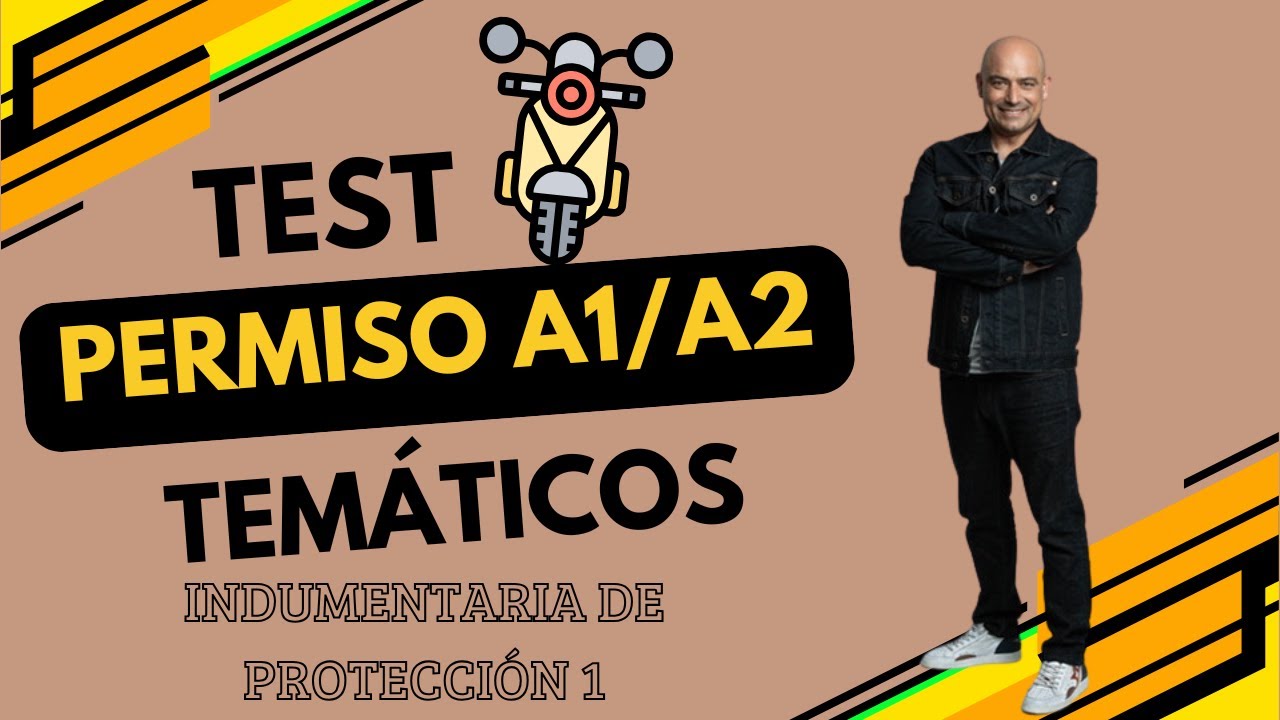 ⚠️🍀 INDUMENTARIA DE PROTECCIÓN 1 TEST TEMÁTICOS para APROBAR tu examen TEÓRICO DE MOTO ! #testdgt