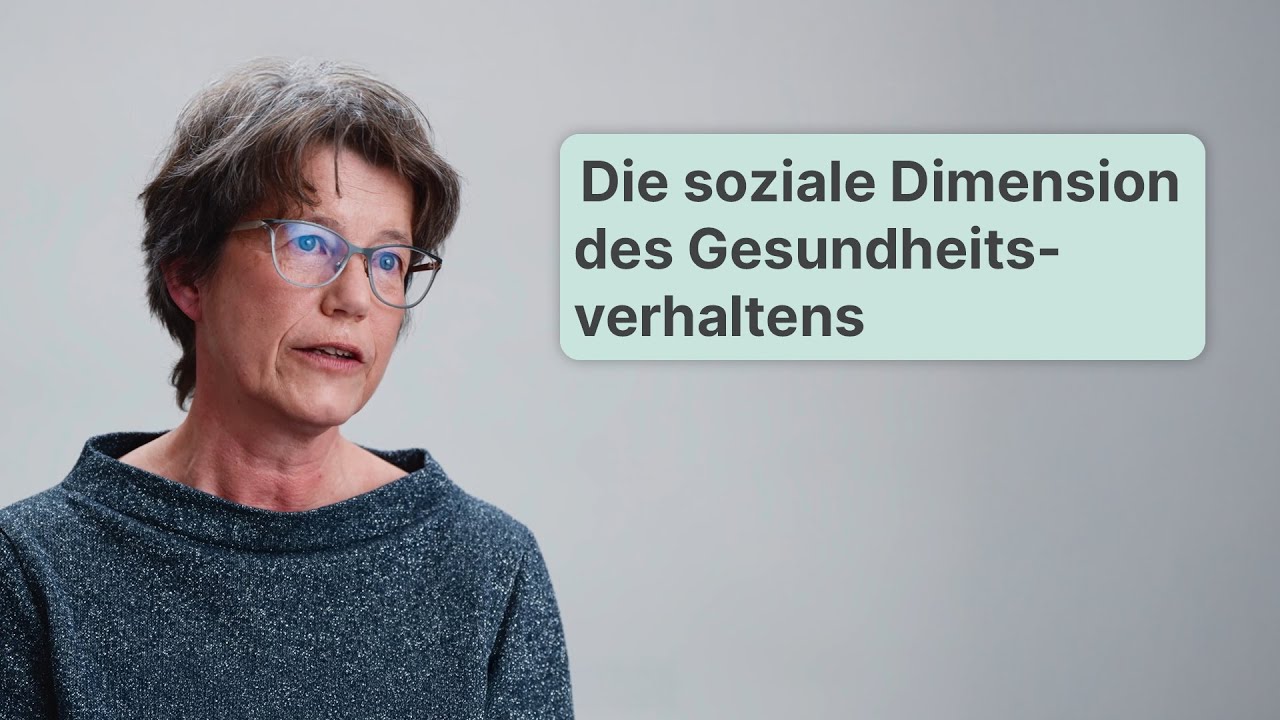 Die soziale Dimension des Gesundheitsverhaltens – Erklärfilm Gesundheitsförderung und Prävention