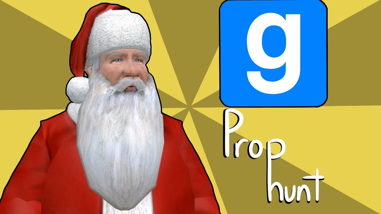 Рождественская охота за реквизитом в Gmod!