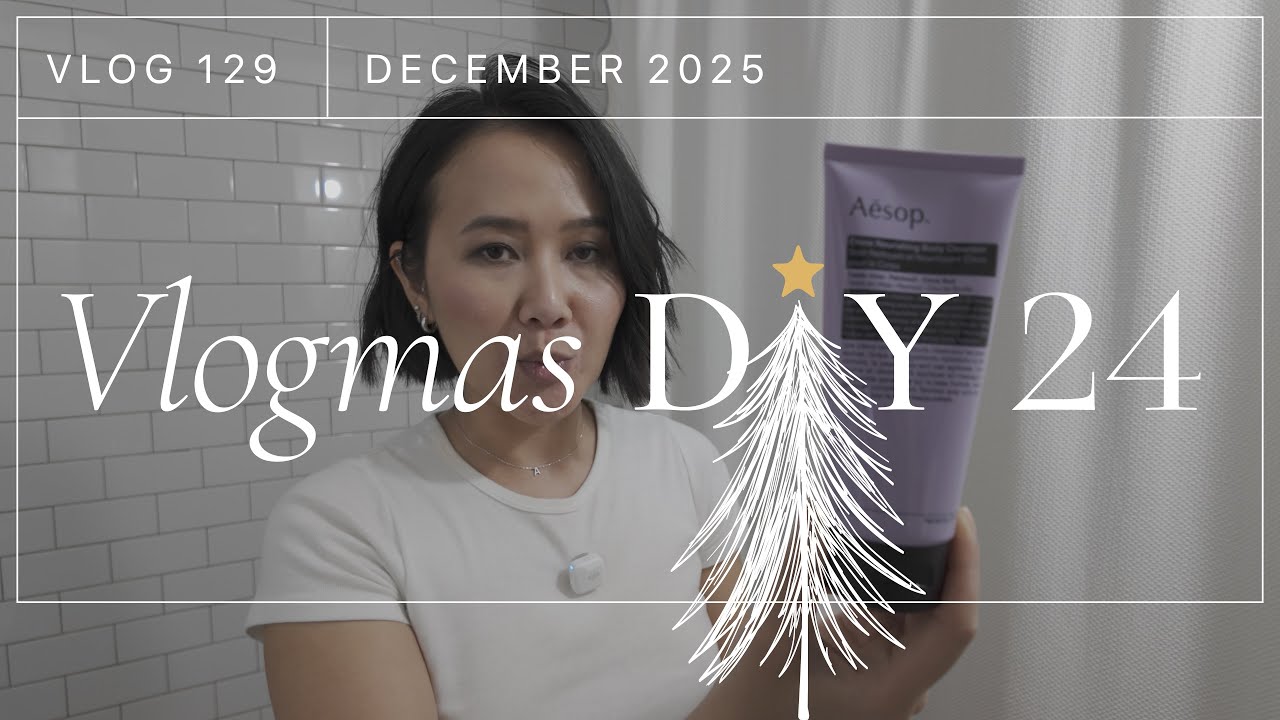 VLOGMAS, День 24 — моя рутина в душе после душа, поездка в Вашингтон на Рождество.