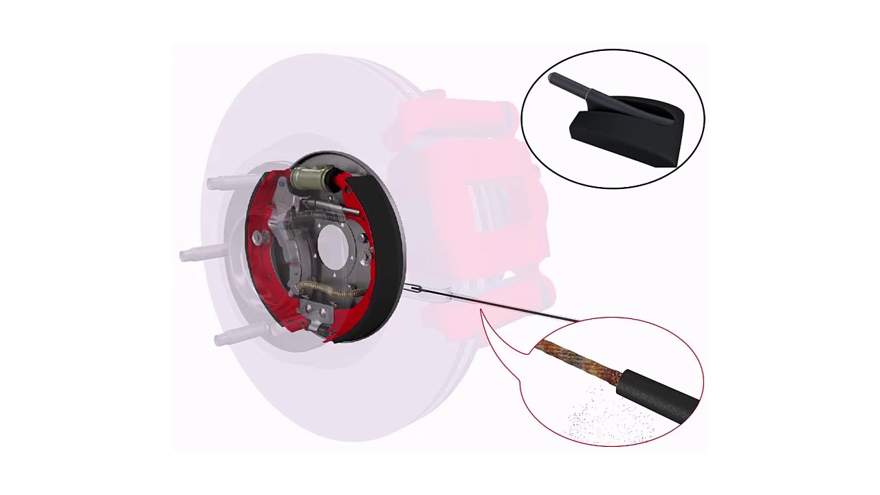 Seized Parking Brake Cable