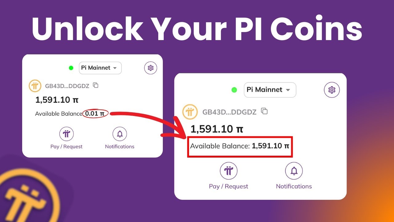 how to unlock pi coins | how to move pi coins to available balance | how to unlock locked pi coin |
