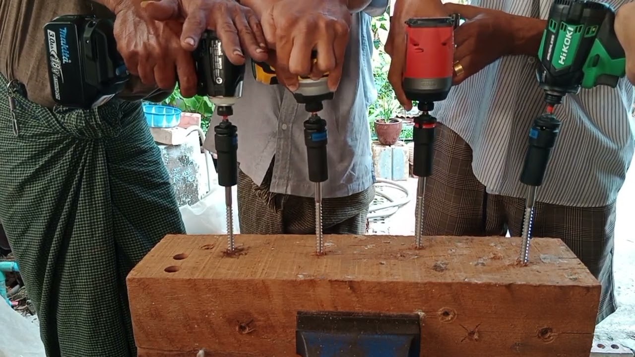 Milwaukee VS Hikoki Vs Dewalt VS Makita