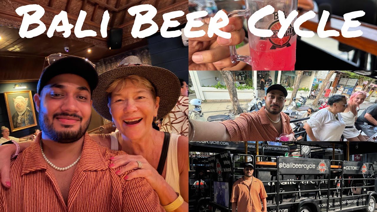 Bali Beer Cycle Experience 🍻| Fun , Drinks & Vibes on the Go !