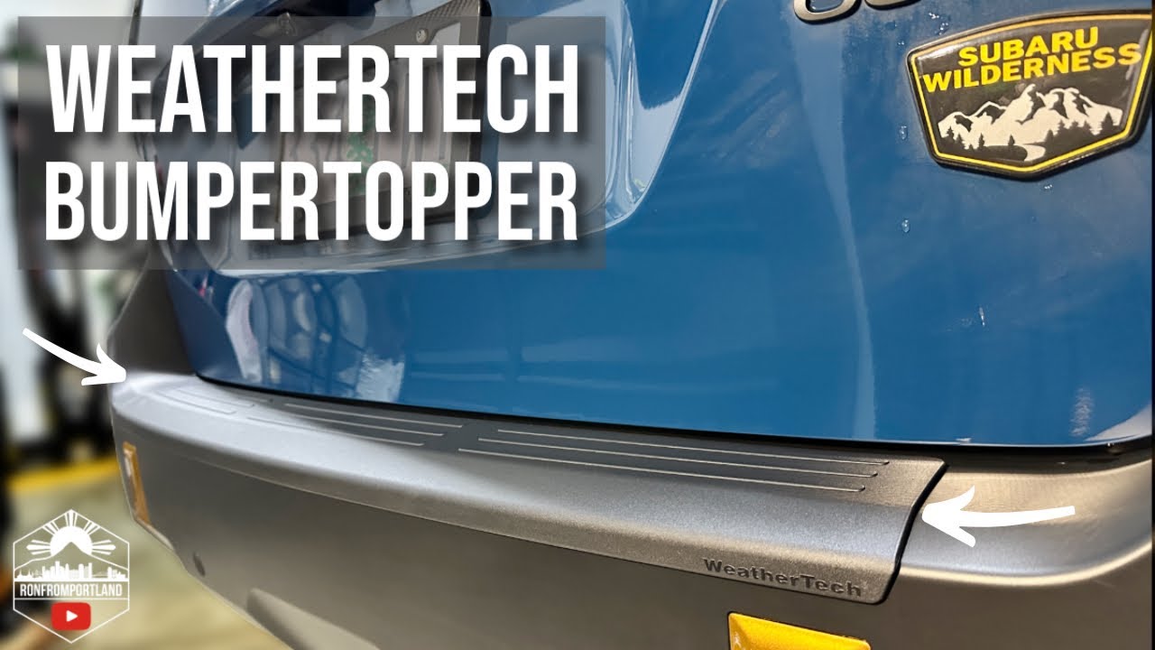 WeatherTech BumperTopper | Subaru Outback Wilderness
