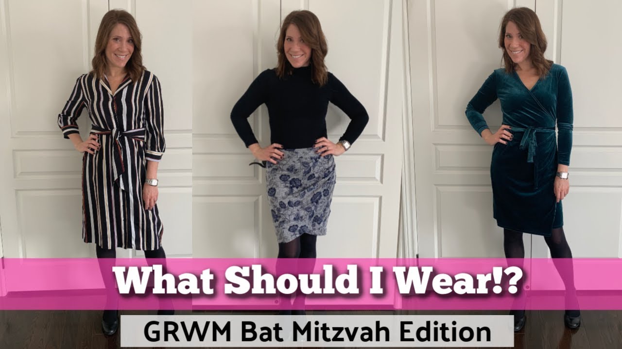 Get Ready With Me (GRWM) - Formal Wear Bat Mitzvah Edition! Hair, Makeup & Outfit Try On