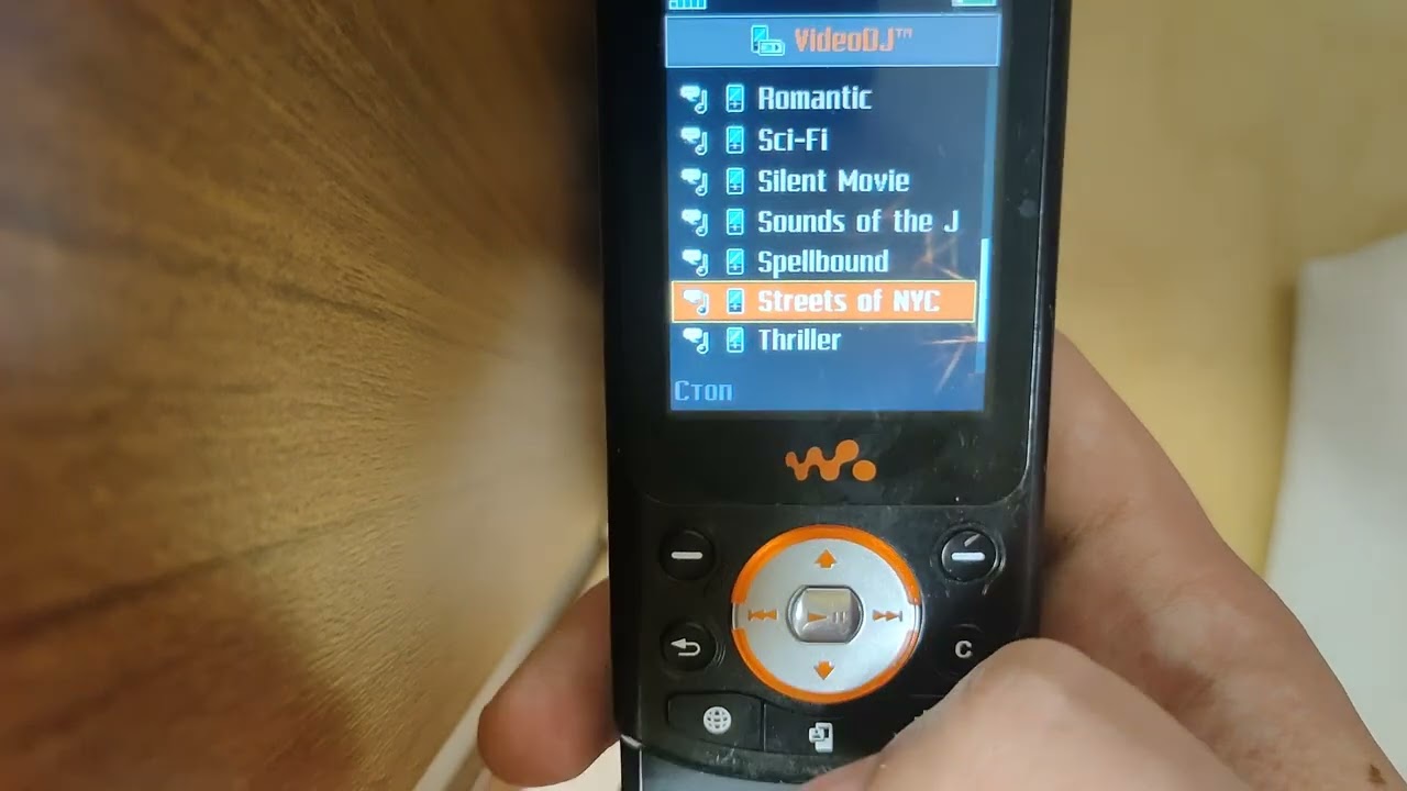 Sony Ericsson W900i - Ringtones, VideoDJ tones, Message/EMS tones