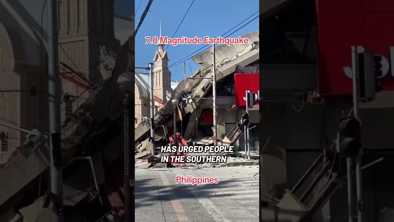 7.8 Magnitude Earthquake Strikes Philippines Coast￼