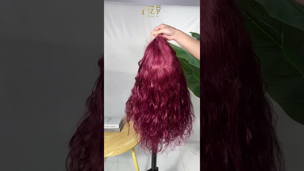 Colored Human Hair Wig | Trendy Colors | GDY Hair