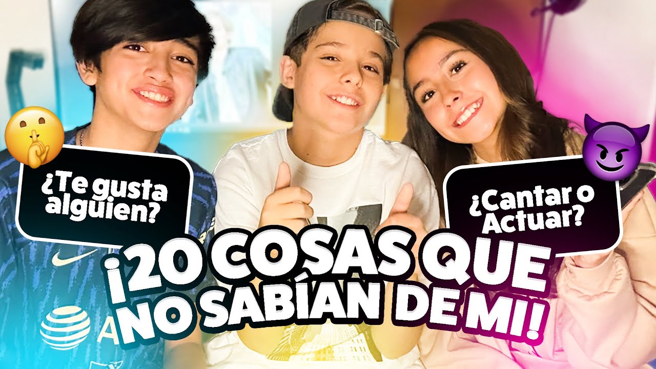 20 Cosas que no sabían sobre mí- entrevistado por mis amigos- Iker García Meza