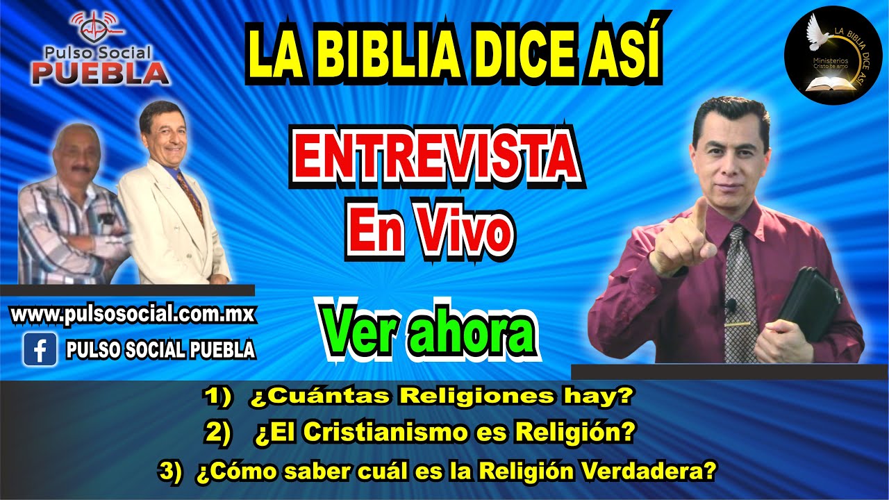 ¿Cuál es la VERDADERA RELIGIÓN?  ¿Cristianismo es RELIGIÓN?  ¿Cuántas RELIGIONES HAY? | ENTREVISTA