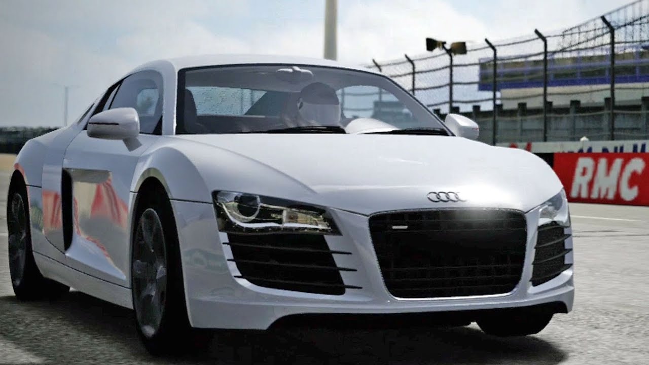 Forza Motorsport 4 - Audi R8 2008 - Test Drive Gameplay (HD) [1080p60FPS]