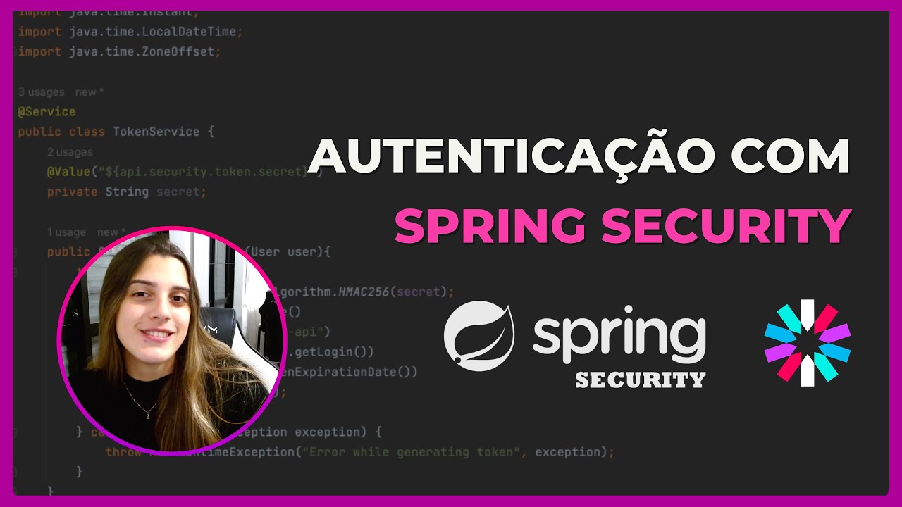 Autenticação e Autorização com Spring Security, JWT Tokens e Roles