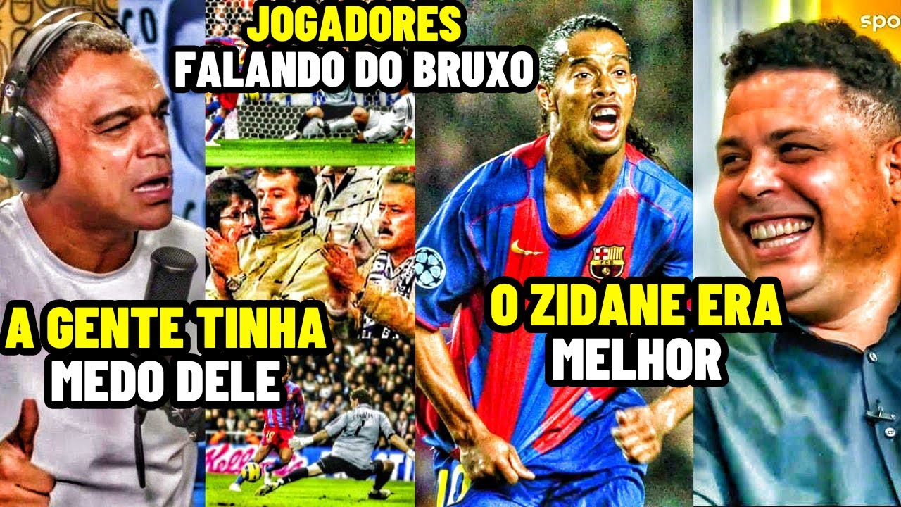 RONALDINHO GAÚCHO COLOCANDO MEDO NOS JOGADORES BRASILEIROS