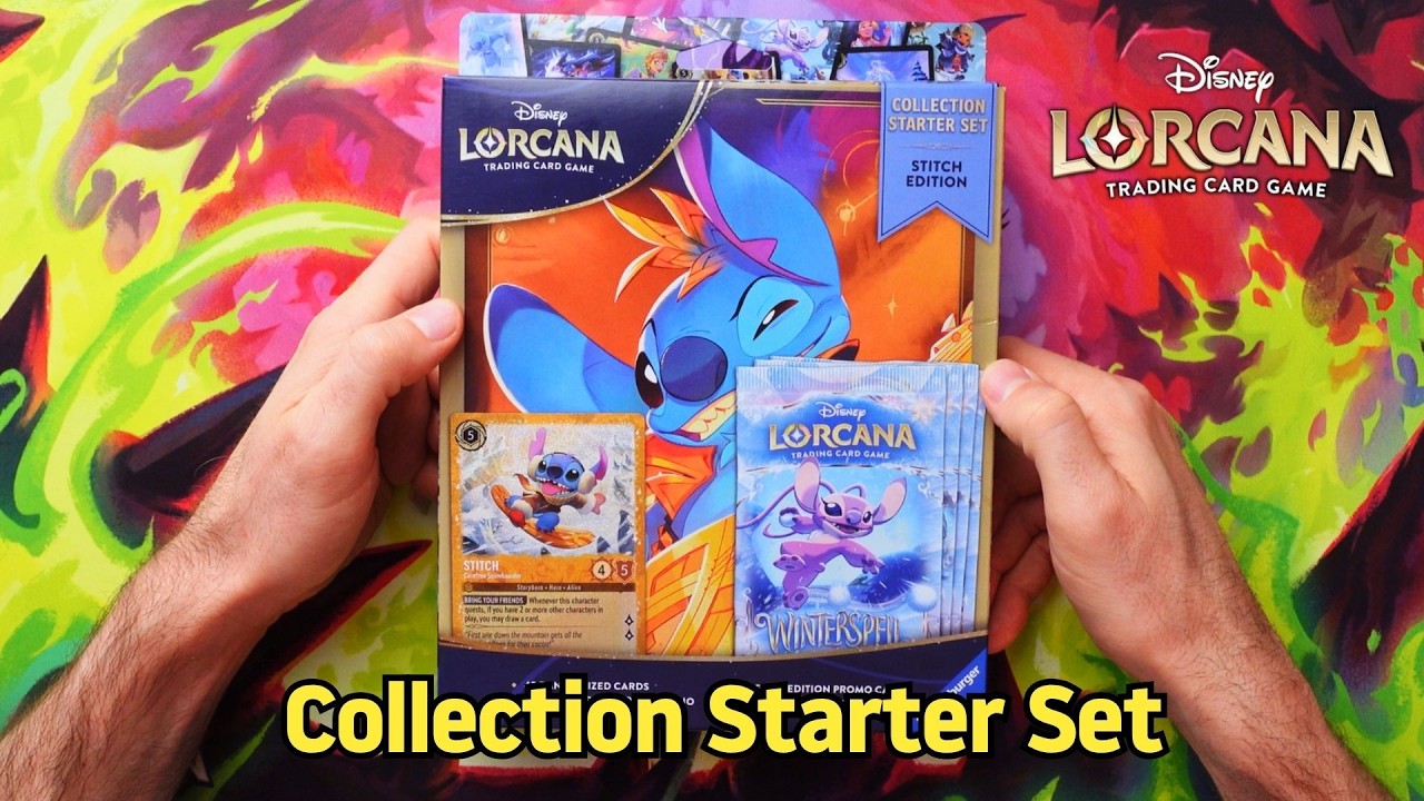 Disney Lorcana Winterspell Collection Starter STITCH 🔥