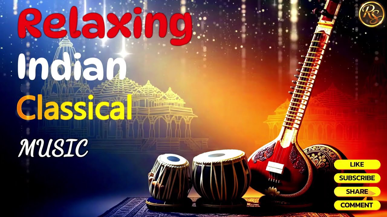 Relaxing Indian Classical Music for Stress Relief Vol.13 | Sitar Flute and Tabla