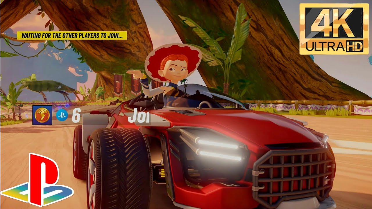 Disney Speedstorm – Jessie on Jungle Ruins Track | PlayStation 5™ Gameplay [4K 60FPS]