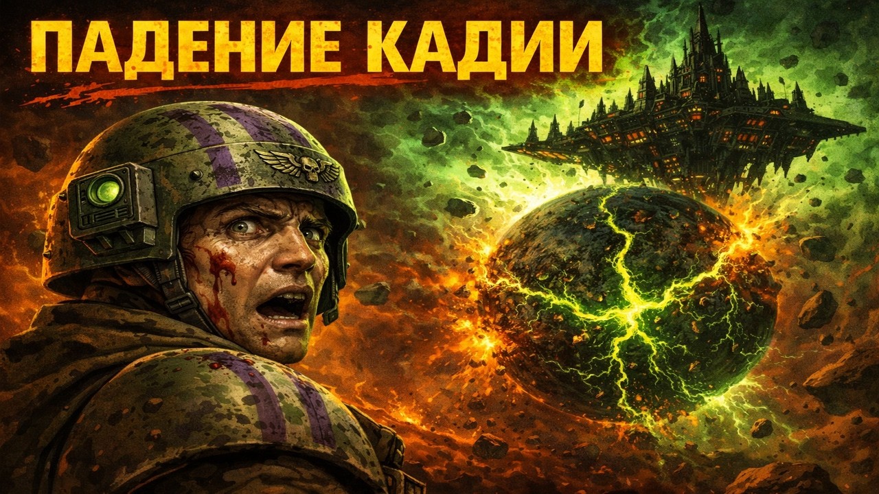 Я Был На КАДИИ Когда Она Умирала — Последние Часы Непреступной Крепости | Warhammer 40k