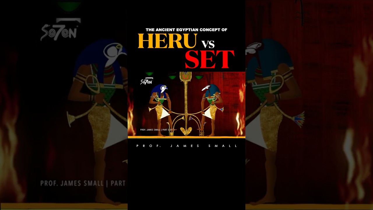 Heru vs.Set in Ancient Egypt #ancientkemet #heavyisthecrownmovie #ancientegypt #kemeticspirituality