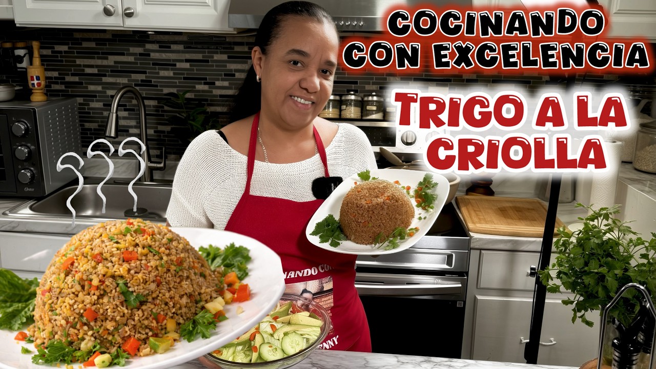 TRIGO A LA CRIOLLA 🇩🇴 | Receta Fácil, Económica y Súper Deliciosa 🤤🔥