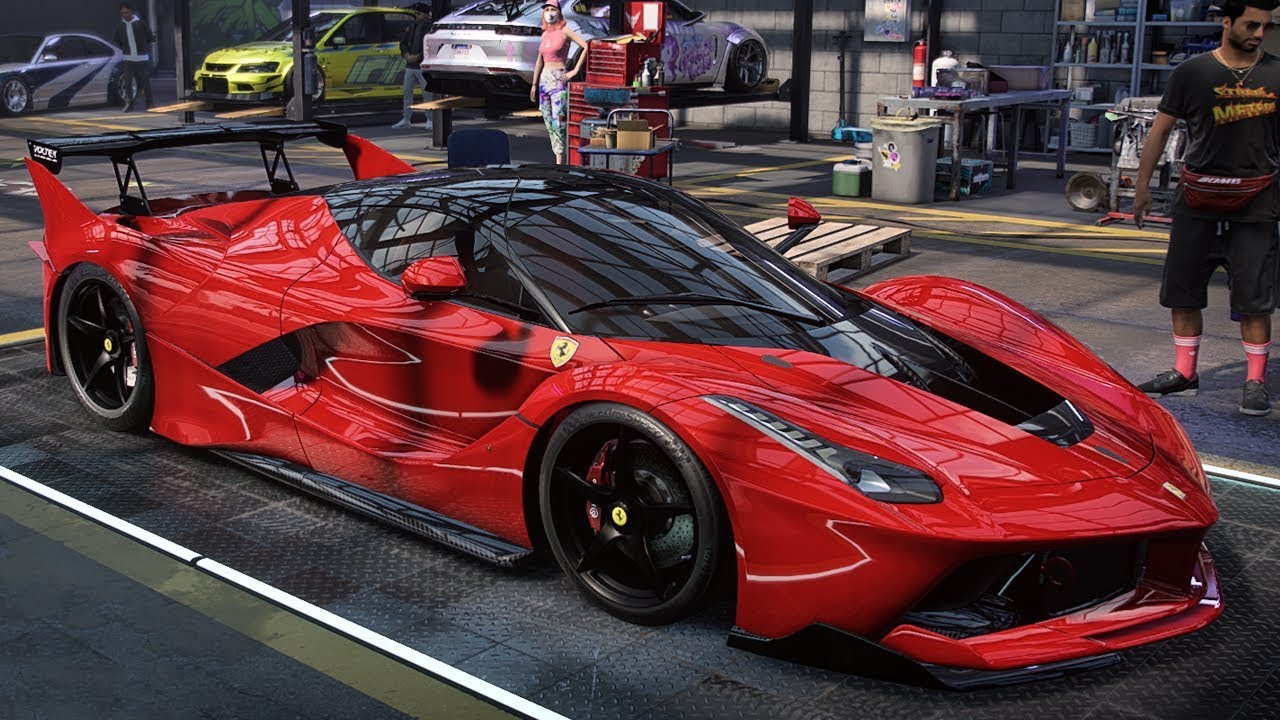 NFS HEAT - Ferrari LaFerrari customization and gameplay