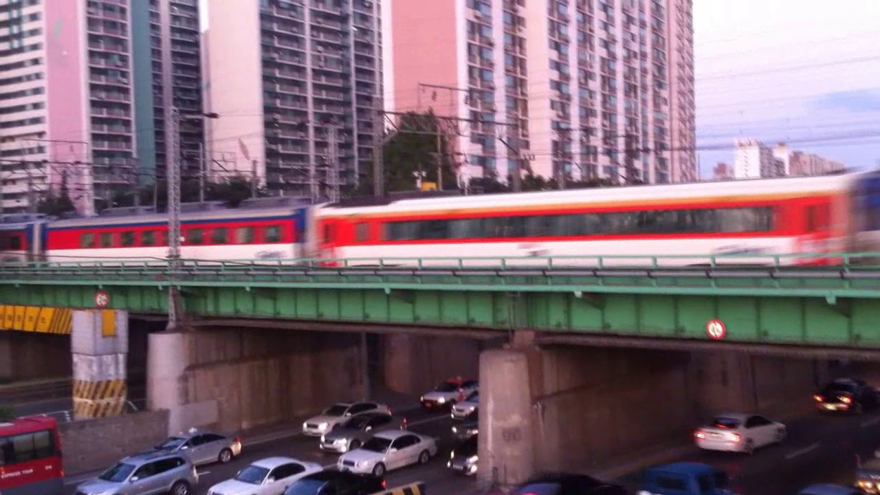 Seoul, South Korea (한국철도공사/수도권 전철) Railfanning - Hangang Railway Bridge (한강 철교) part 1