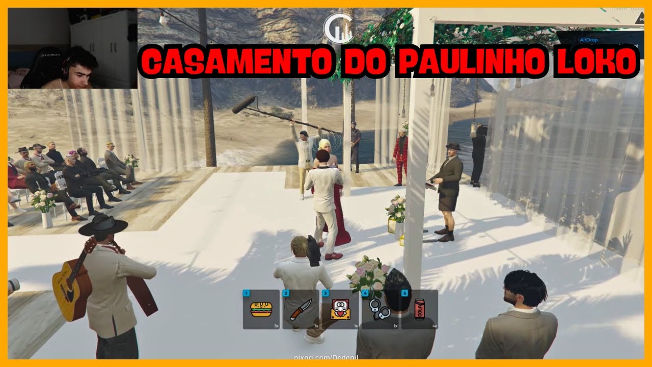 DEDE viajou com o LEVI pra CAPITAL pra ACABAREM com o CASAMENTO DO PAULINHO LOKO com a PAOLA BRACHO