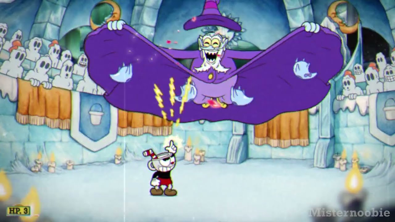Cuphead DLC: Snow Cult Scuffle RANK S | Expert, No damage