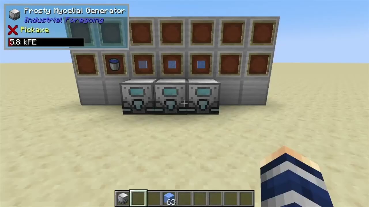 Industrial foregoing: Frosty mycelial generator ( How to use)