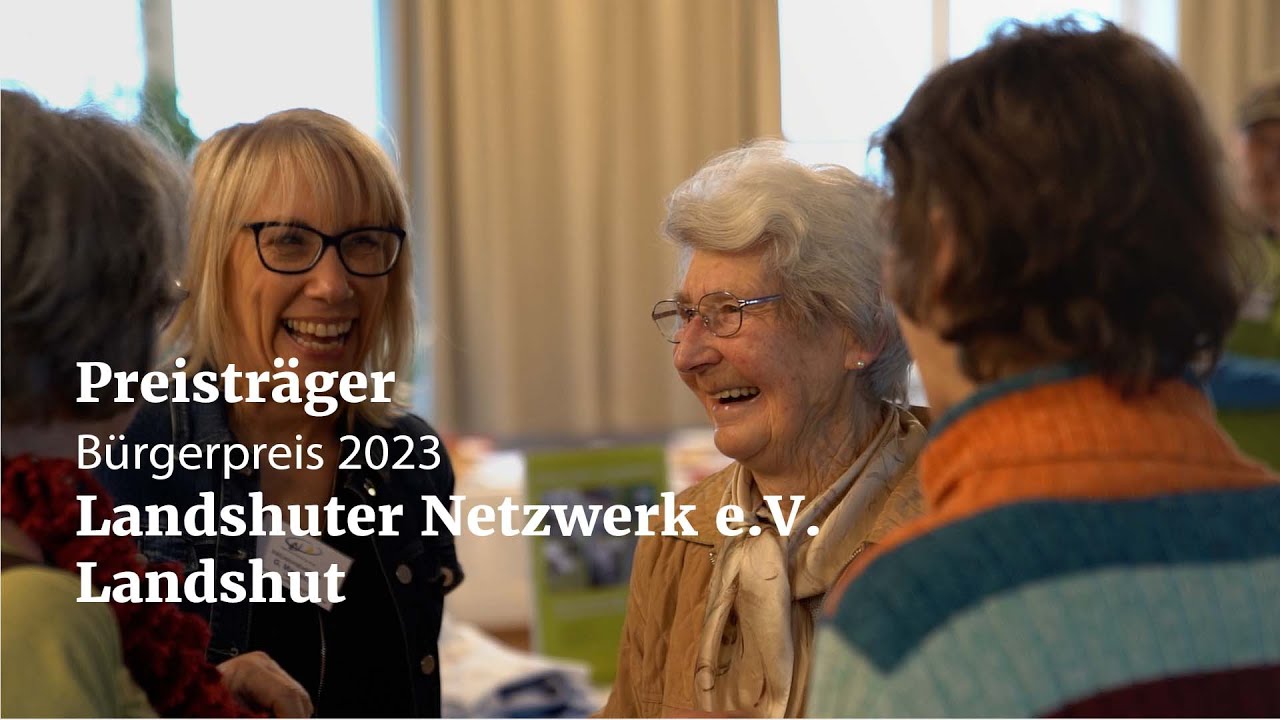 Landshuter Netzwerk &ndash; ambulante sozialpsychiatrische Angebote Landshut: Preistr&auml;ger B&uuml;rgerpreis 2023