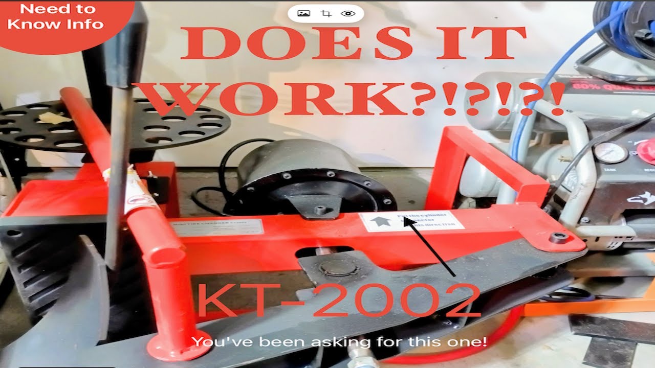 Can a noob use the KT 2002 tire changer? (cheapest pneumatic tire changer).