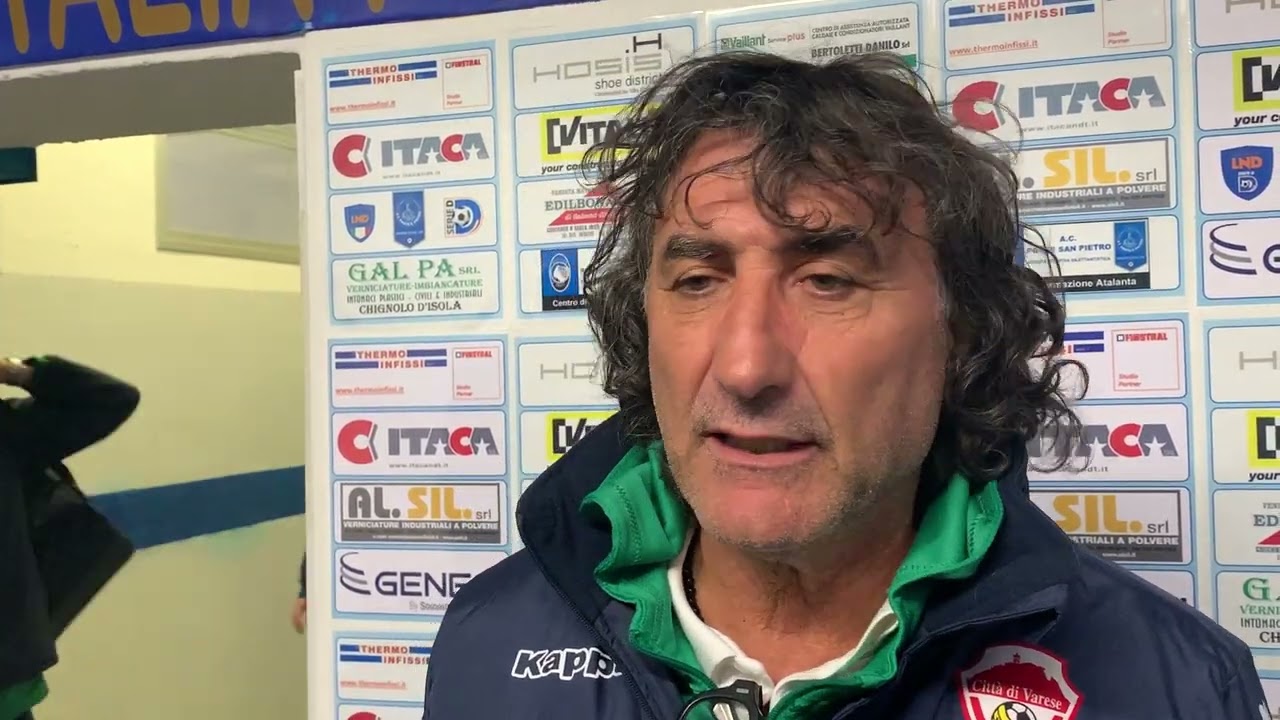 Ponte San Pietro - Varese 2-0, il commento di Luciano De Paola