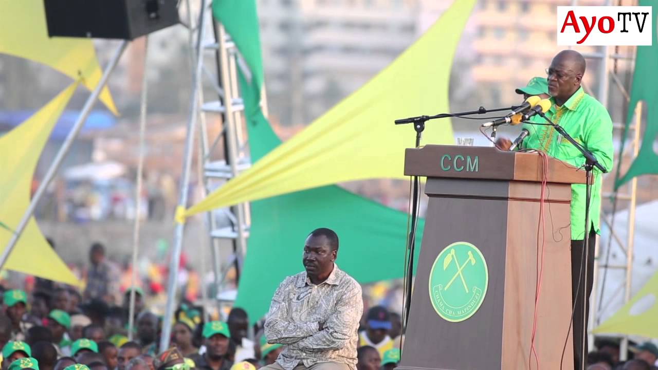 Hotuba ya Magufuli siku ya kwanza ya Kampeni.