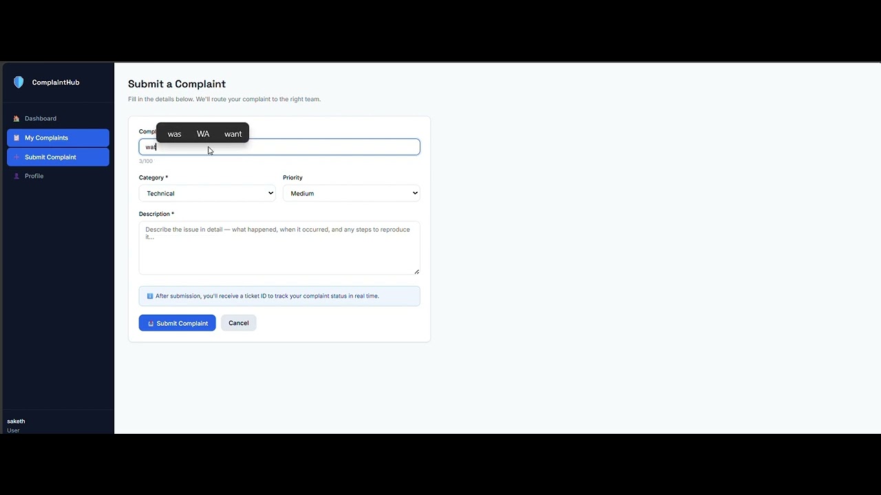 🛡️ Build a MERN Stack Online Complaint Management System (ComplaintHub) 🛡️