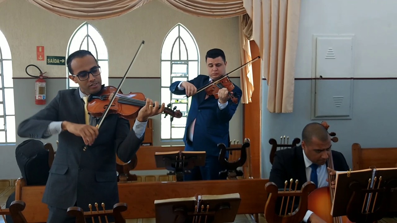HINO 254 - De Jesus a Graça Divina - CCB Lauci - Violino, Viola e Cello