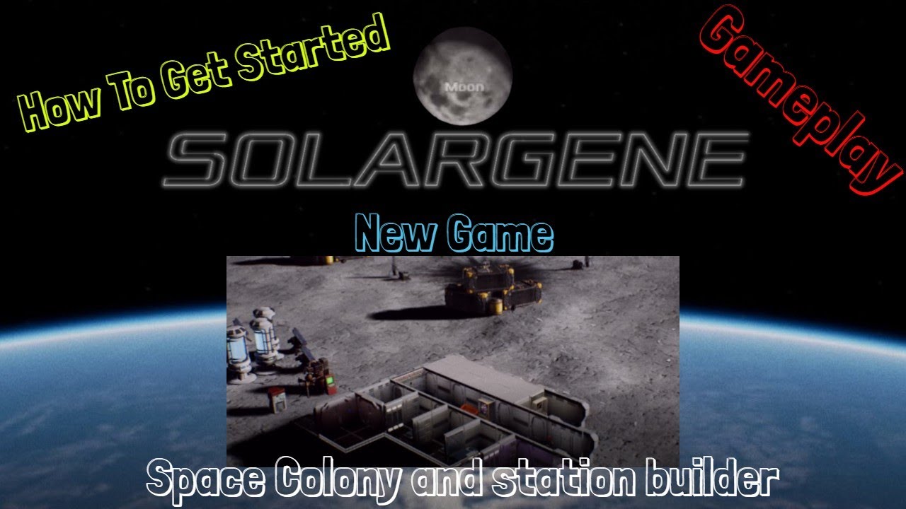 Solargene, #Gameplay, How to get started, #Howto #solargene Colony builder.