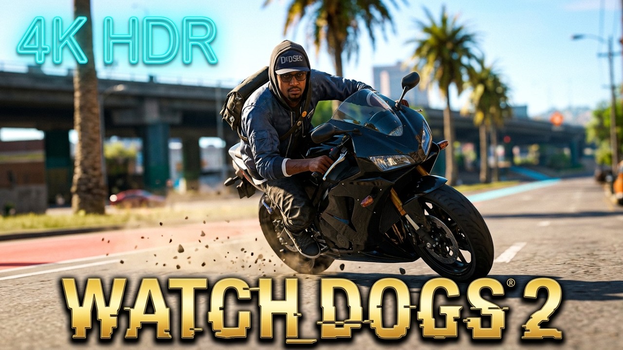 Watch Dogs 2 i5 11400F RTX 3080TI 4k HDR