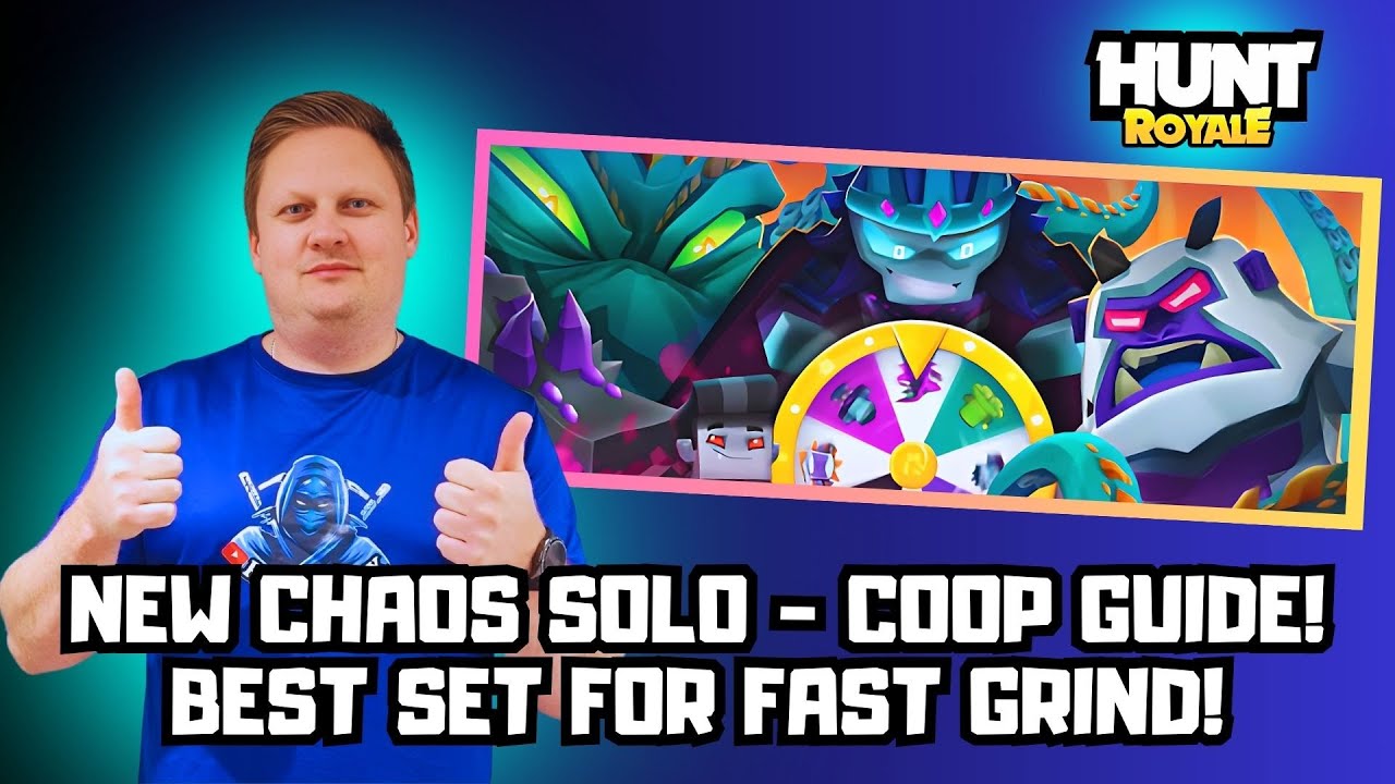 HUNT ROYALE! NEW CHAOS SOLO AND COOP GUIDE! BEST SET FOR FASTEST GRIND!