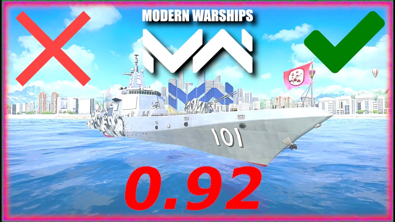 Modern Warships. Отзыв об обновлении. Дымный ребаланс.