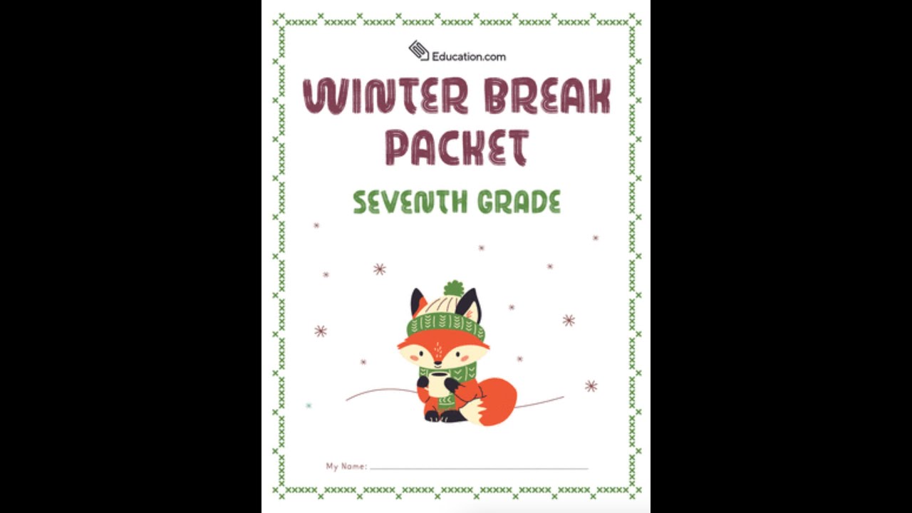 7th Grade (Winter Break Packet) Part 2