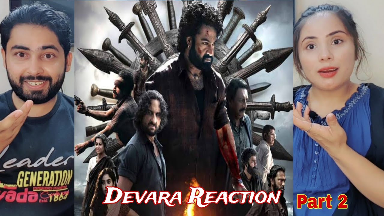 Devara Mass Entry : Part 2 Movie Pakistani Reaction, N. T. Rama Rao Jr, Saif Ali Khan, Janhvi Kapoor